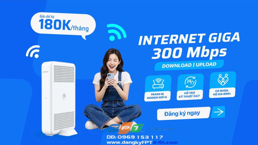 Gắn mạng FPT lâm đồng