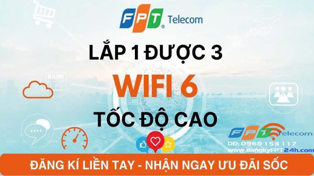 Gắn wifi FPT bến tre