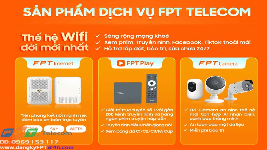 Lấp mạng FPT Bến tre