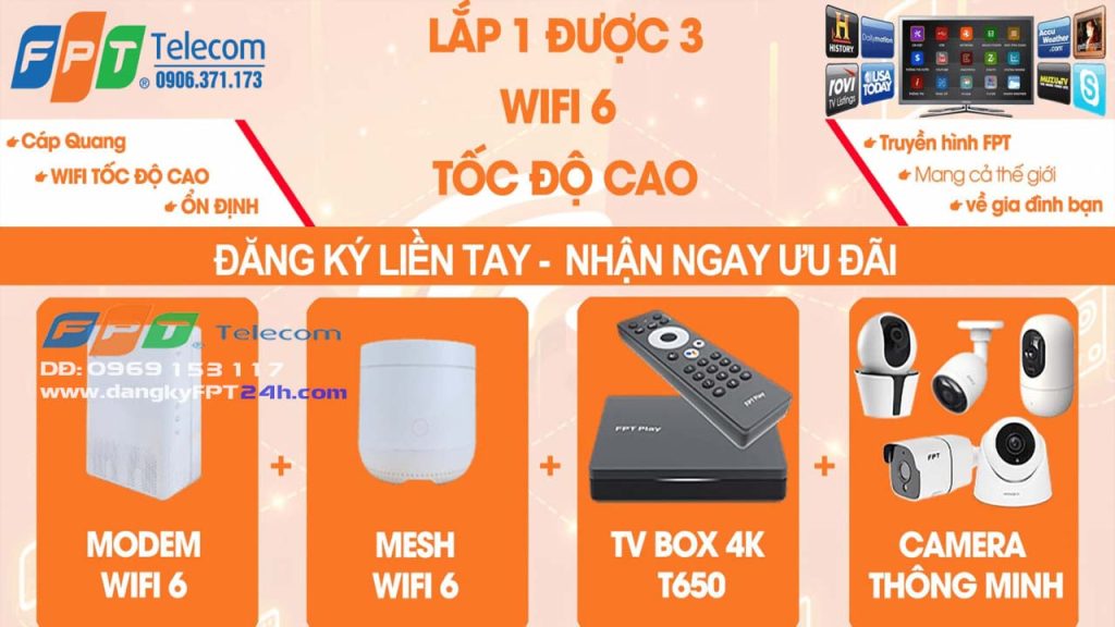 Lắp mạng Internet FPT đồng tháp
