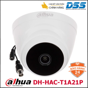 Camera analog dome Dahua DH-HAC-T1A21P 2MP Full HD 1080P