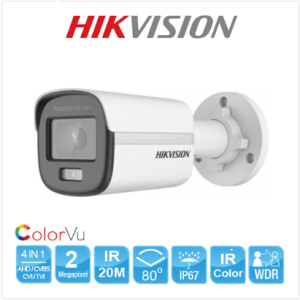 Camera Hikvision Colorvu DS-2CE10DF0T-PF