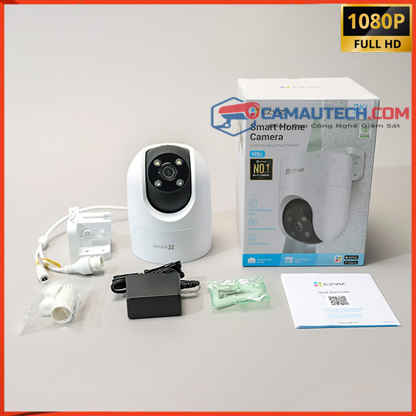 Camera WiFi Ezviz H8C 2MP Quay Quét Ngoài Trời - Đàm Thoại, Màu Ban Đêm - Ảnh 2
