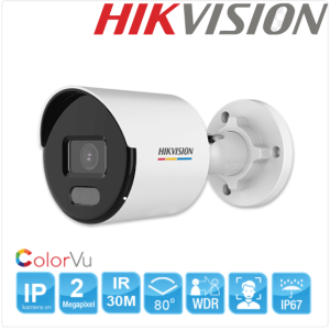 Camera IP HIKVISION Có Màu 24/24 DS-2CD1027G2-L