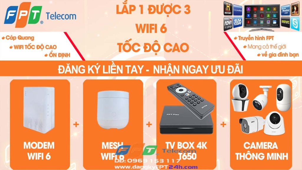 Đăng ký mạng FPT Bình định