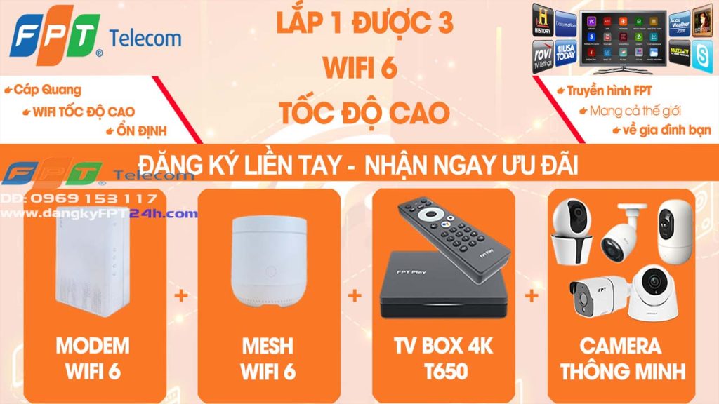 Đăng ký wifi FPT Phú yên
