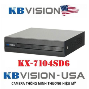 Đầu ghi hình Kbvision 4 kênh KX-7104SD6