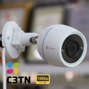 Camera Ezviz ngoài trời Có màu đêm, Thu âm thanh - Ezviz 3TN Color