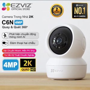 Lắp Camera wifi Ezviz C6N độ phân giải 4.0 Megapixel