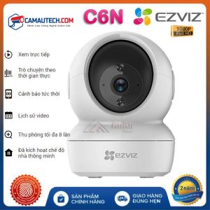 Bộ Camera Wifi Ezviz C6N quay 360 độ 2.0 Megapixel