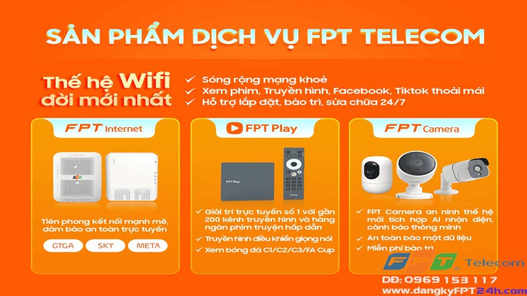 Lắp internet FPT Phú yên