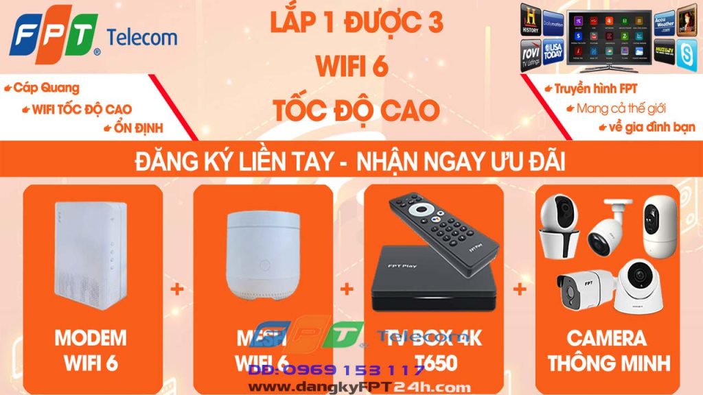Lắp mạng FPT Vĩnh phúc