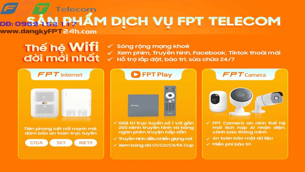 Lắp mạng wifi FPT Hòa bình