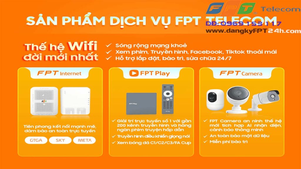Lắp mạng wifi FPT Thái bình