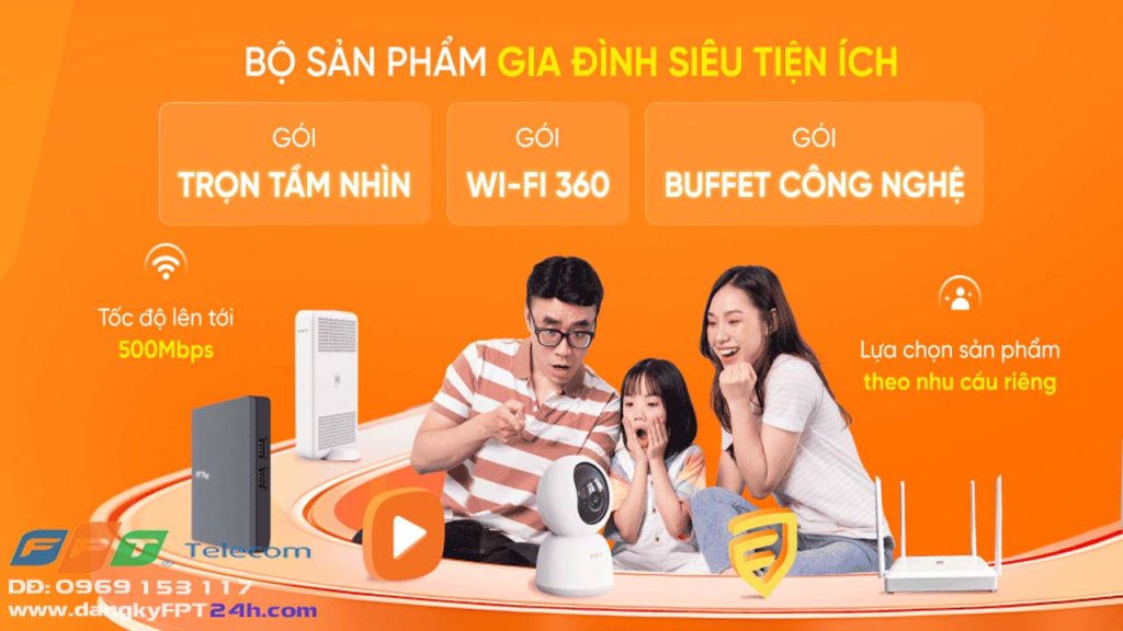 Mạng wifi FPT bình phước
